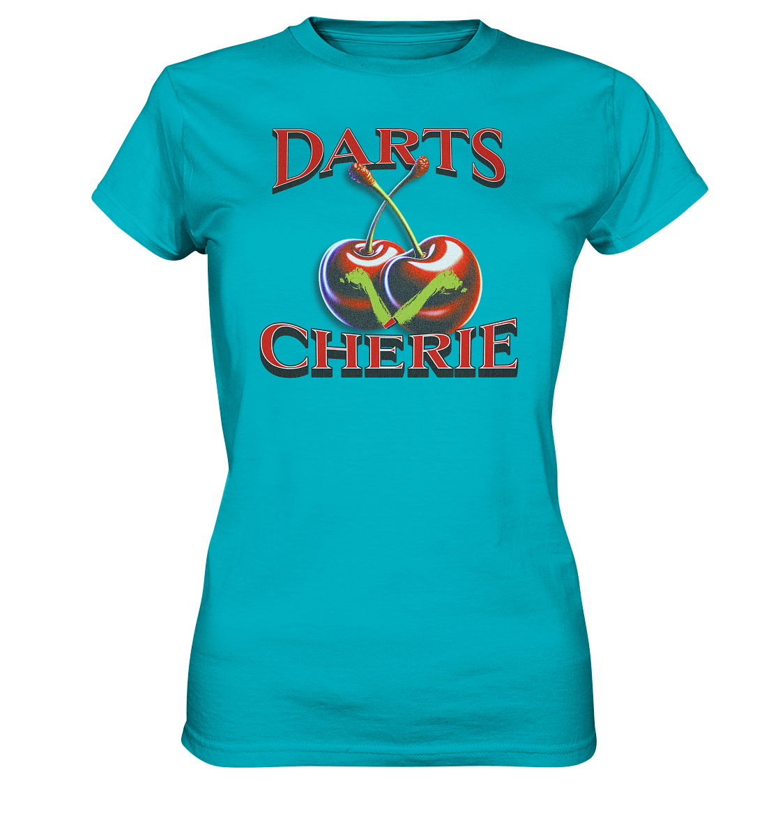 "Darts Cherie" - Ladies Premium Shirt