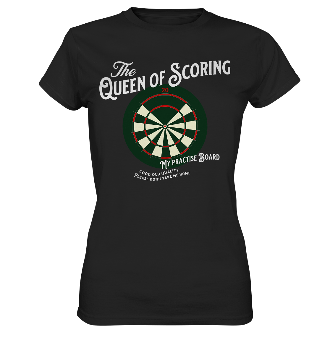 The Queen of Scoring - Ladies Premium Shirt