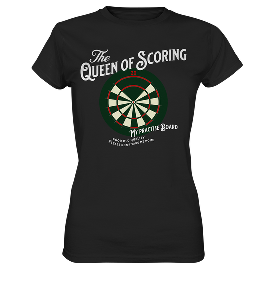 The Queen of Scoring - Ladies Premium Shirt