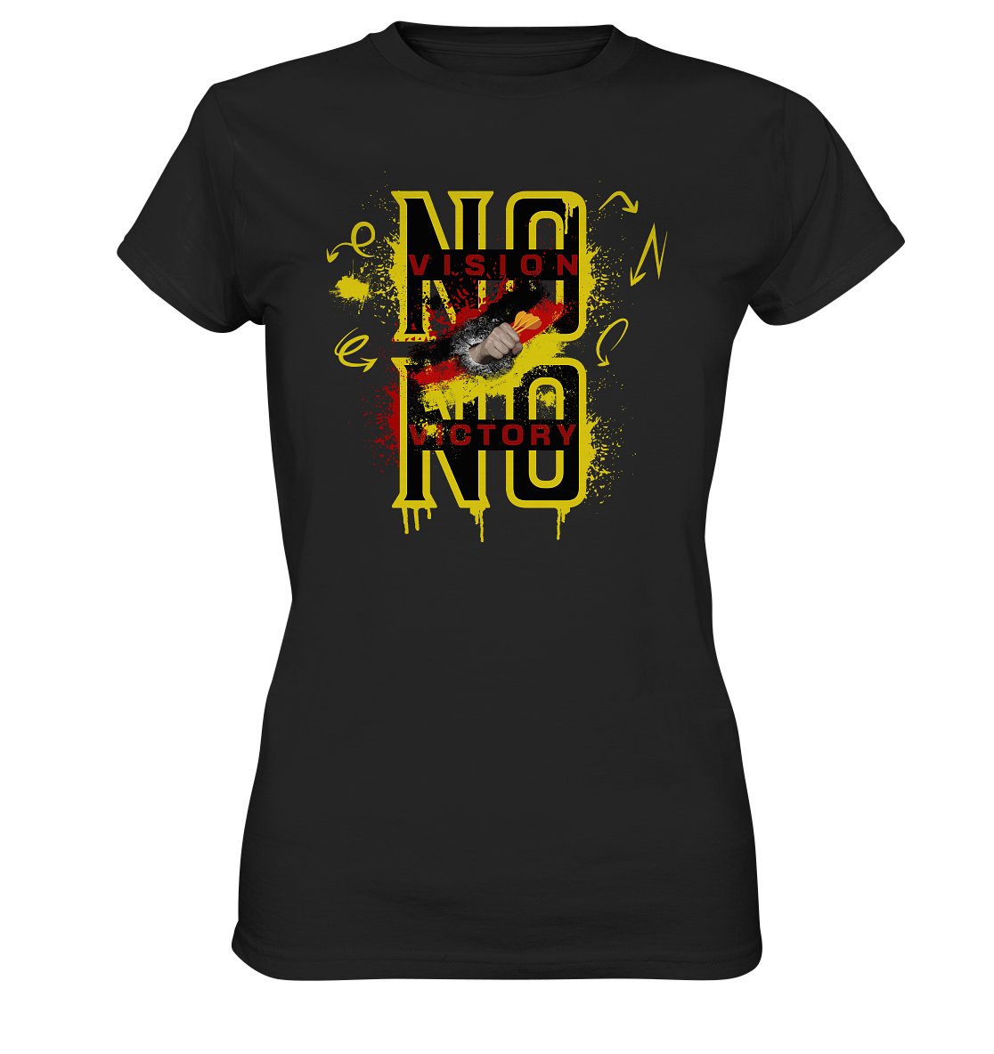 "No Vision No Victory" - Ladies Premium Shirt