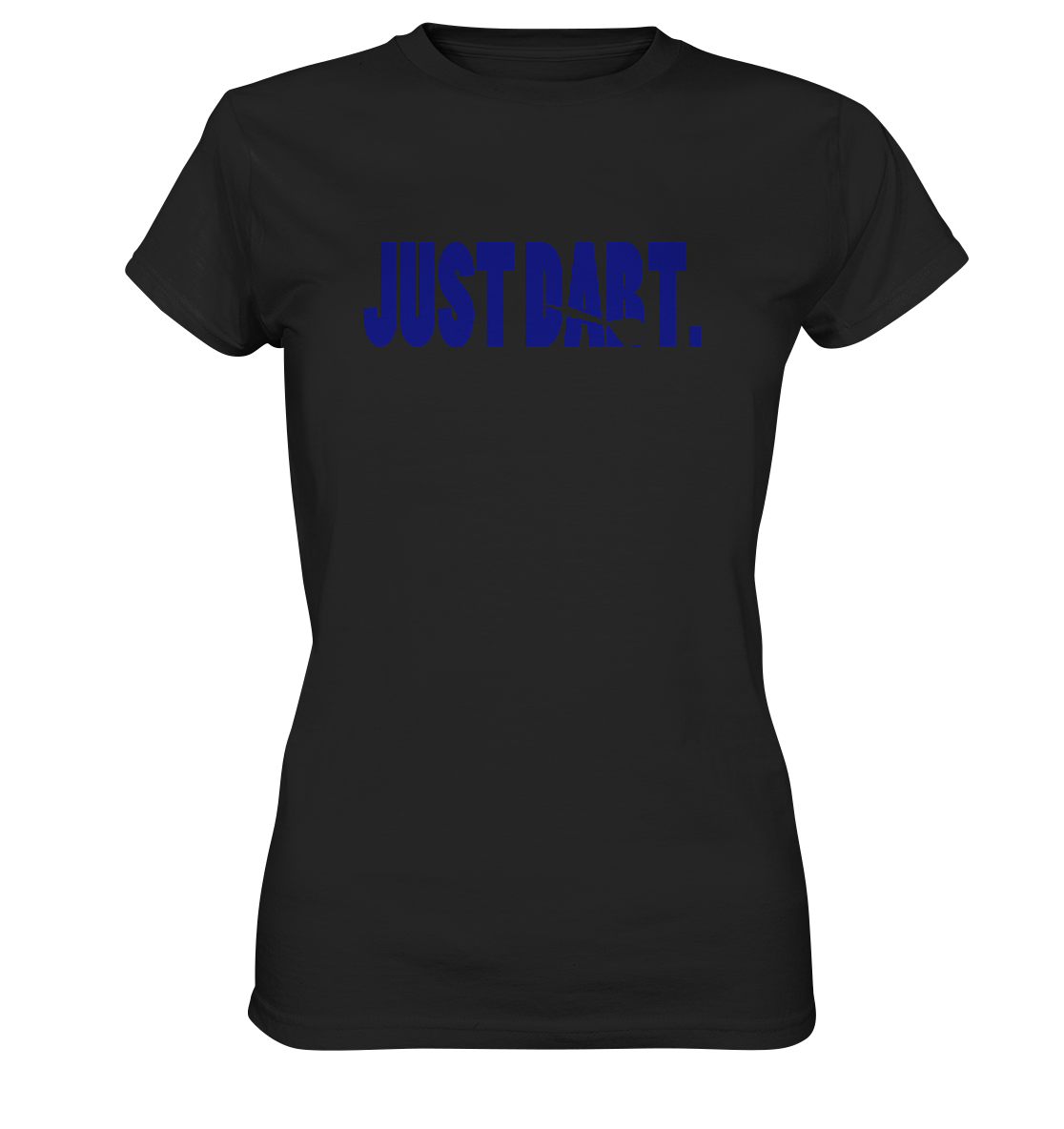 "JUST DART" blue Edition - Ladies Premium Shirt