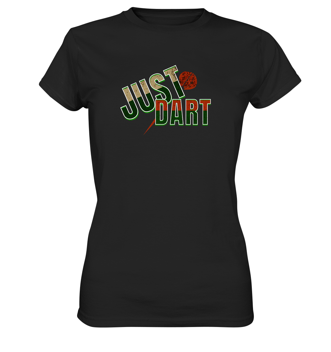 "Just Dart Boardcolors" - Ladies Premium Shirt