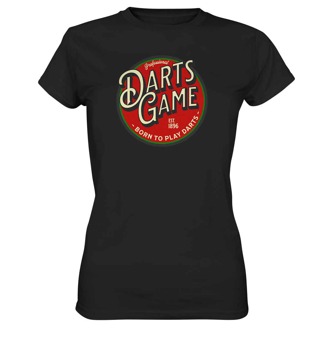 "Darts Game" - Ladies Premium Shirt