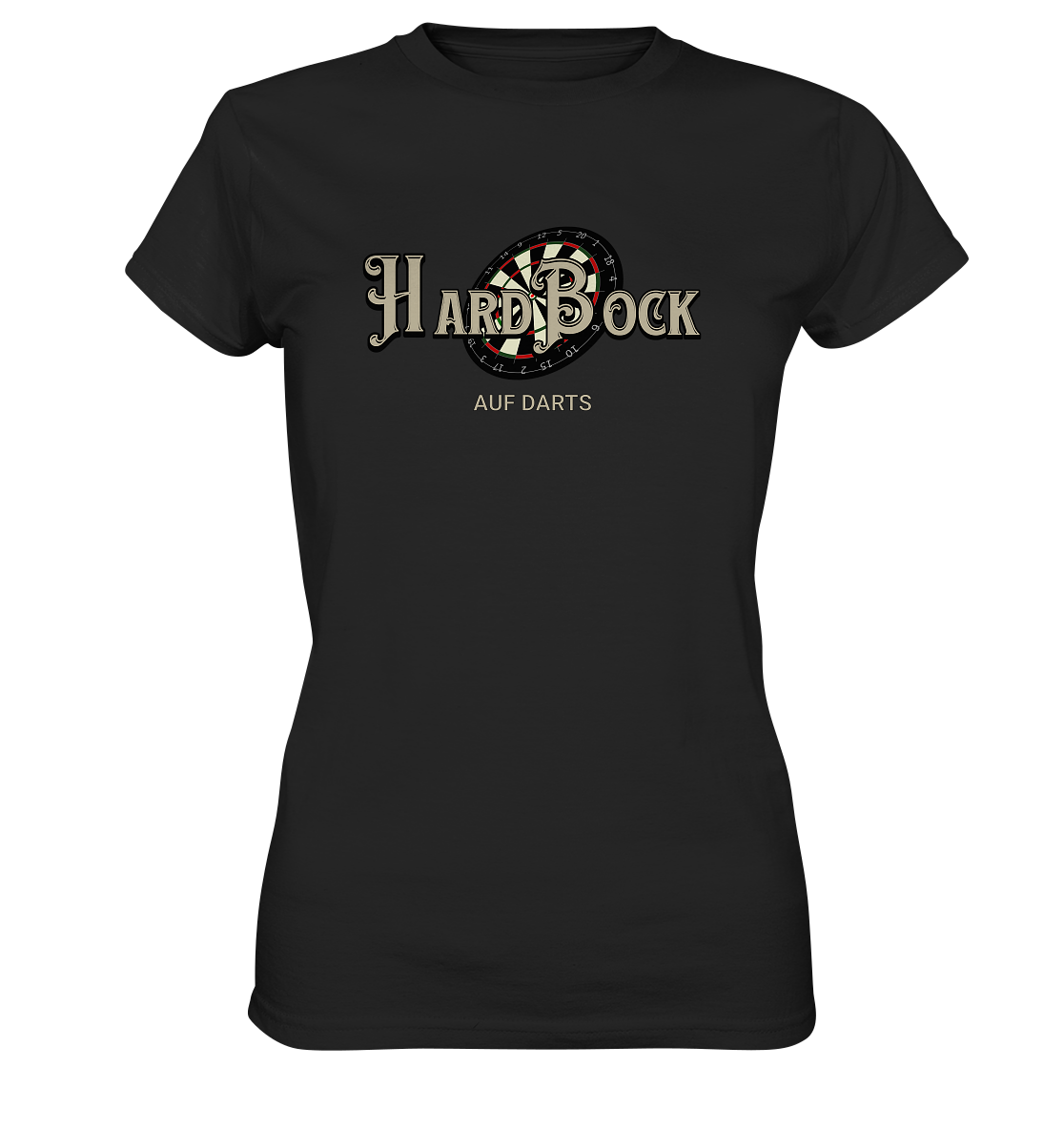 "Hard Bock auf Darts" - Ladies Premium Shirt