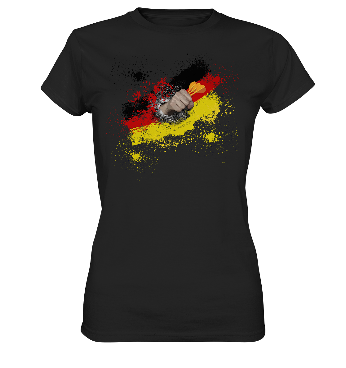 "Deutschland Faust" - Ladies Premium Shirt