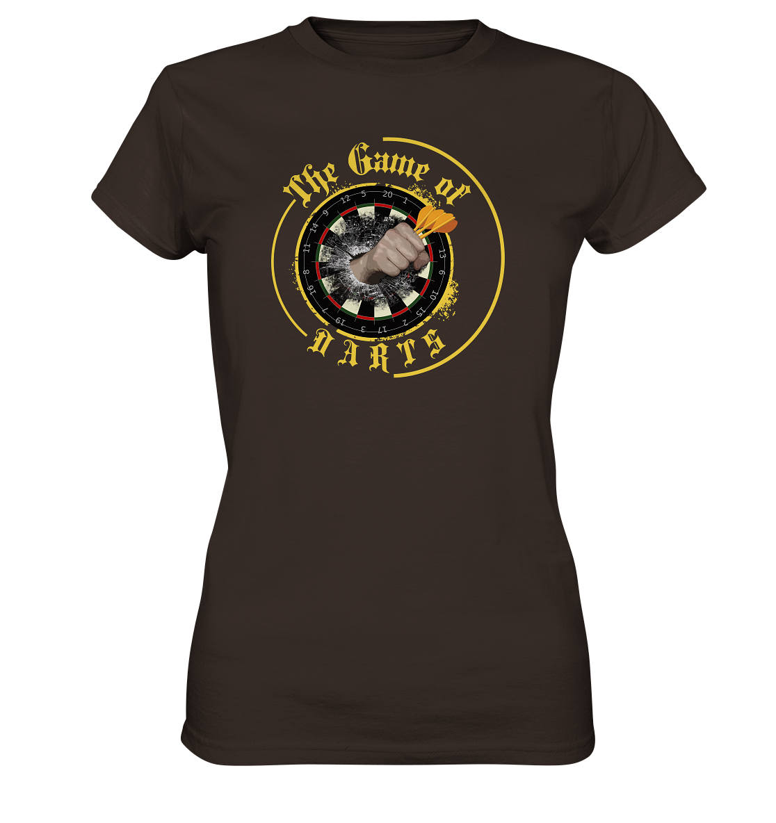 "The Game of Darts" - Ladies Premium Shirt