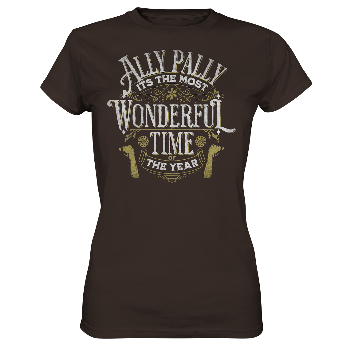 "Ally Pally the most wonderful time" - Ladies Premium Shirt