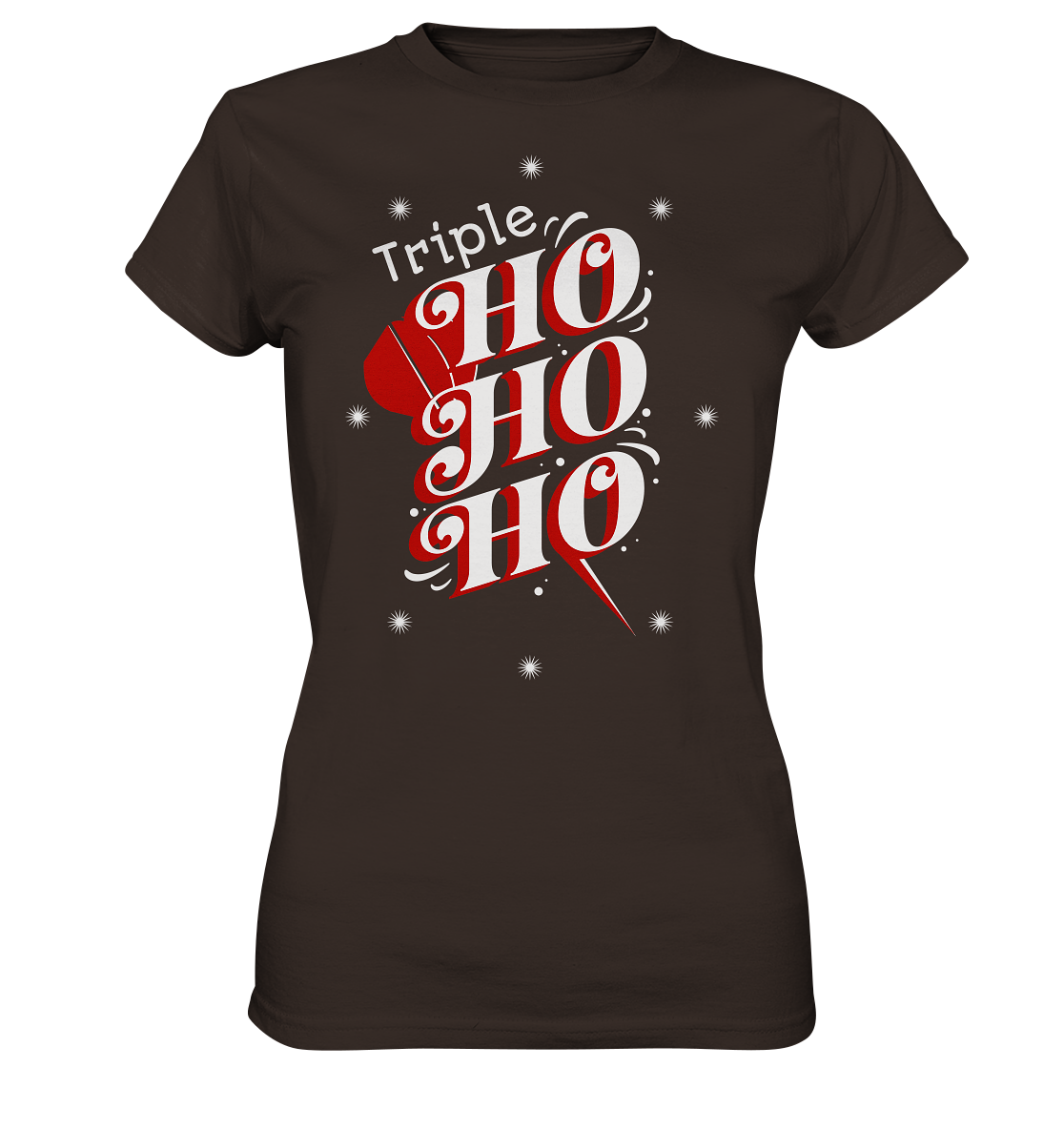 "Triple Hohoho" - Ladies Premium Shirt