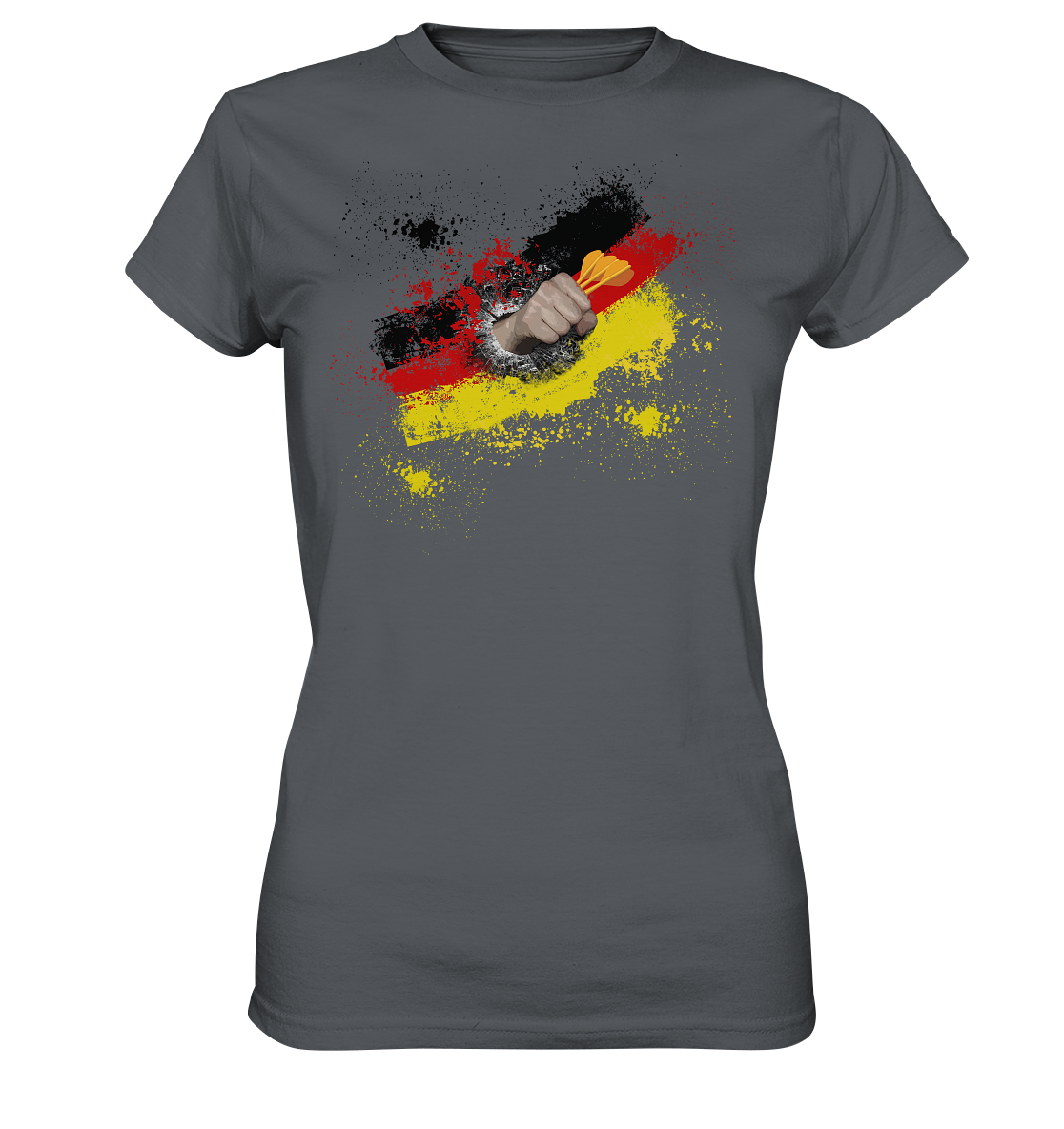 "Deutschland Faust" - Ladies Premium Shirt