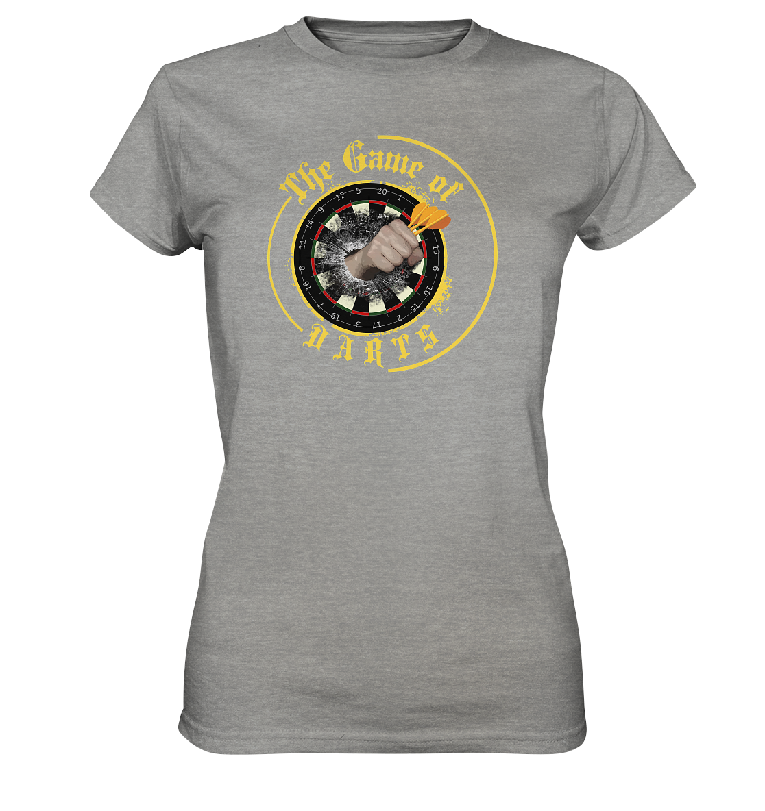 "The Game of Darts" - Ladies Premium Shirt