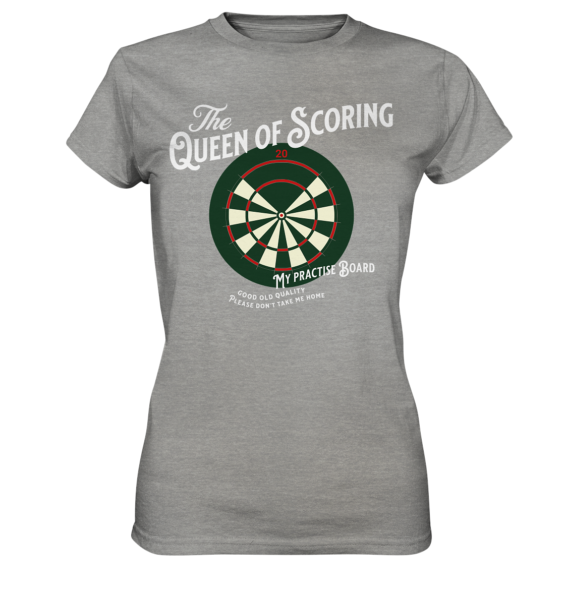 The Queen of Scoring - Ladies Premium Shirt