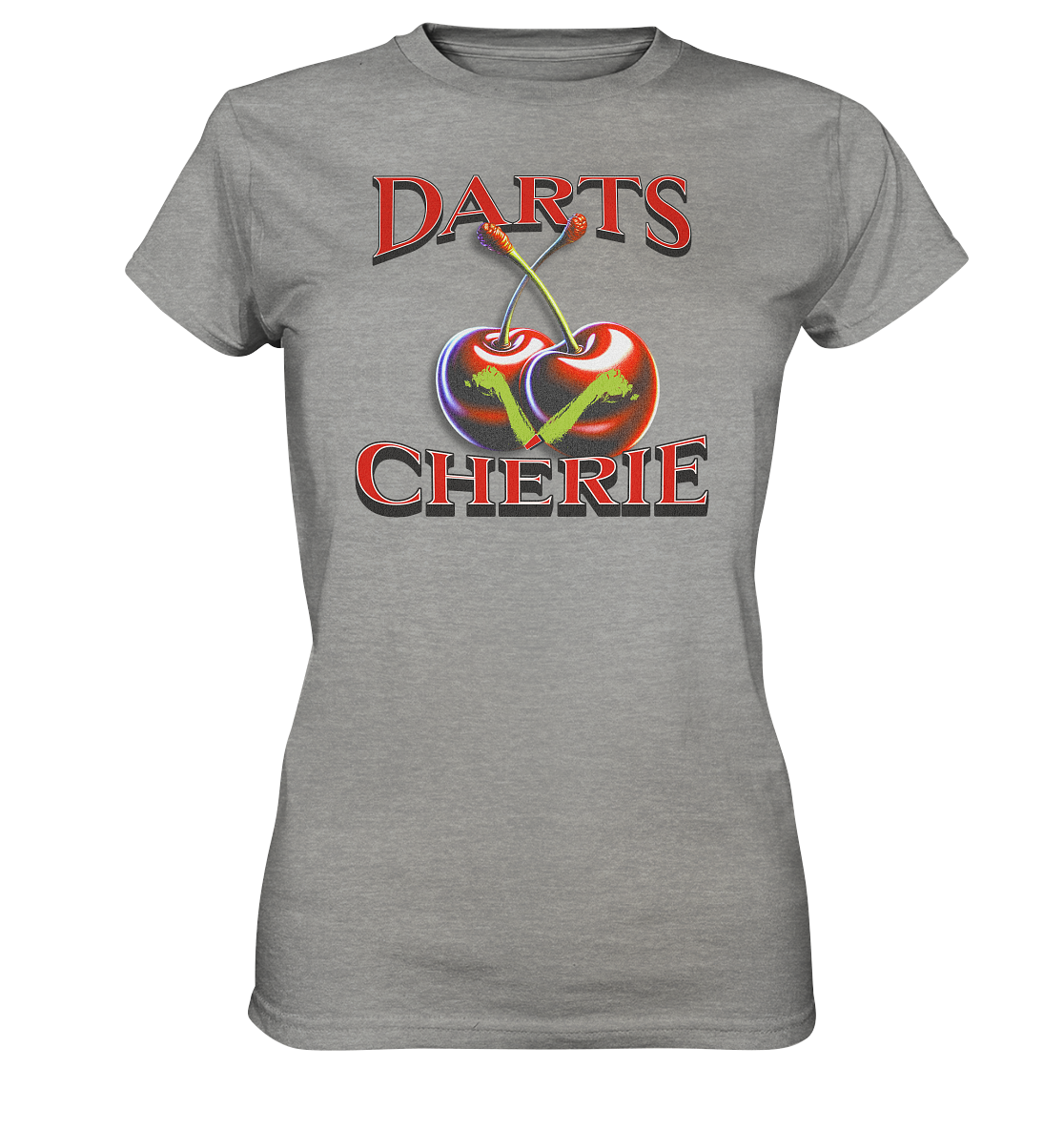 "Darts Cherie" - Ladies Premium Shirt