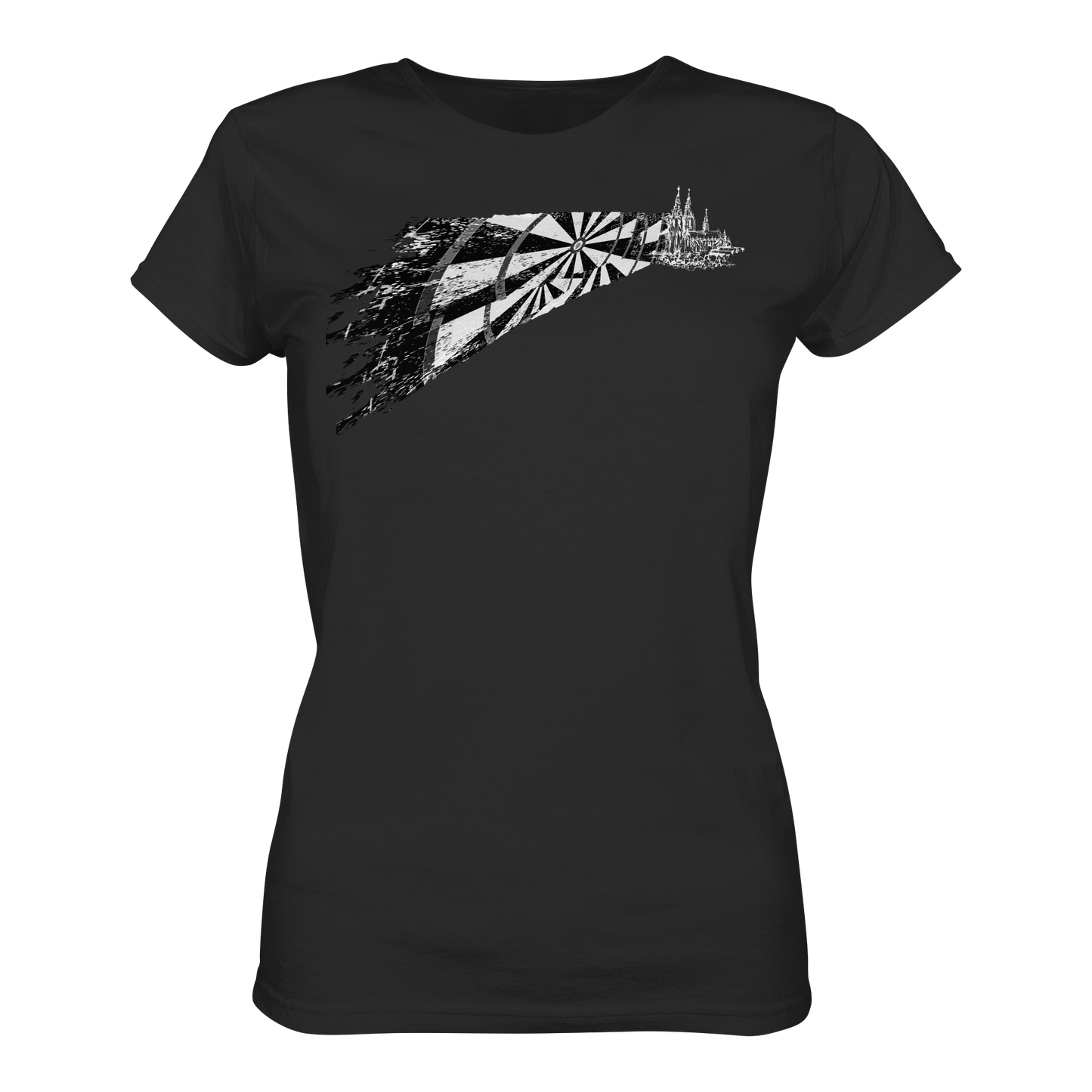 Dartboard Vintage Dom - Ladies Premium Shirt