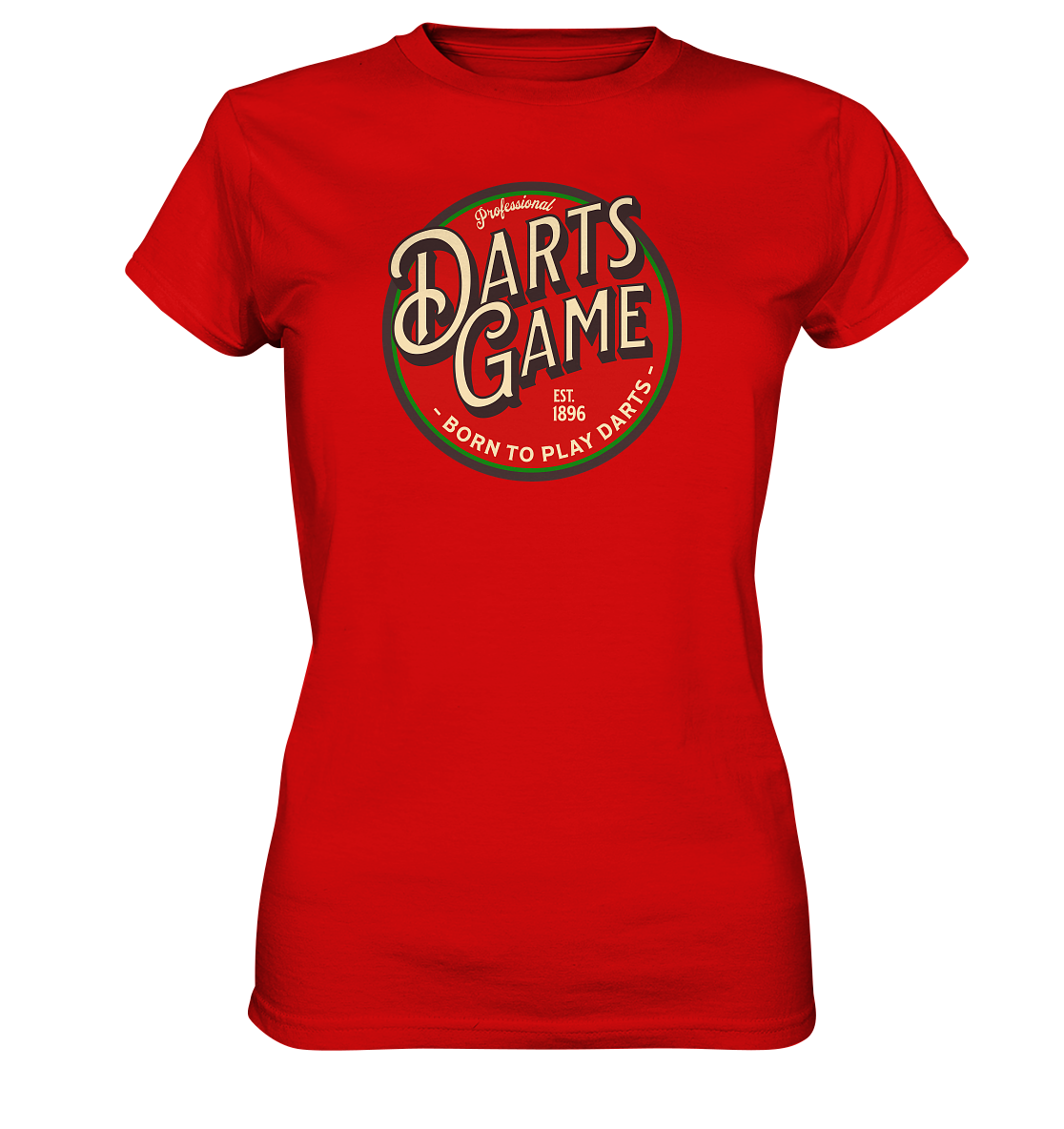 "Darts Game" - Ladies Premium Shirt