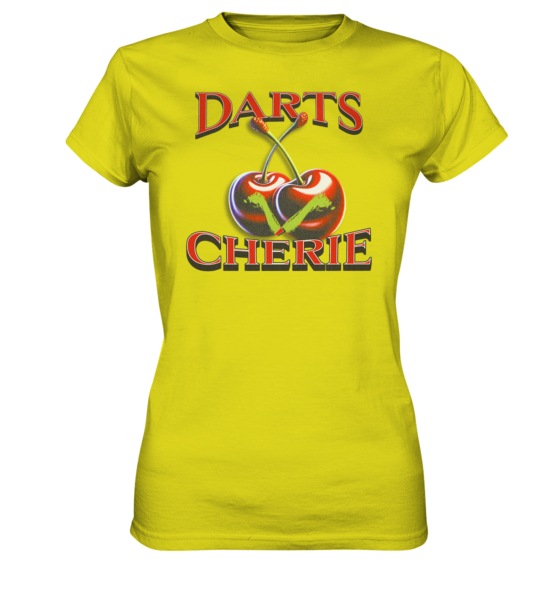 "Darts Cherie" - Ladies Premium Shirt