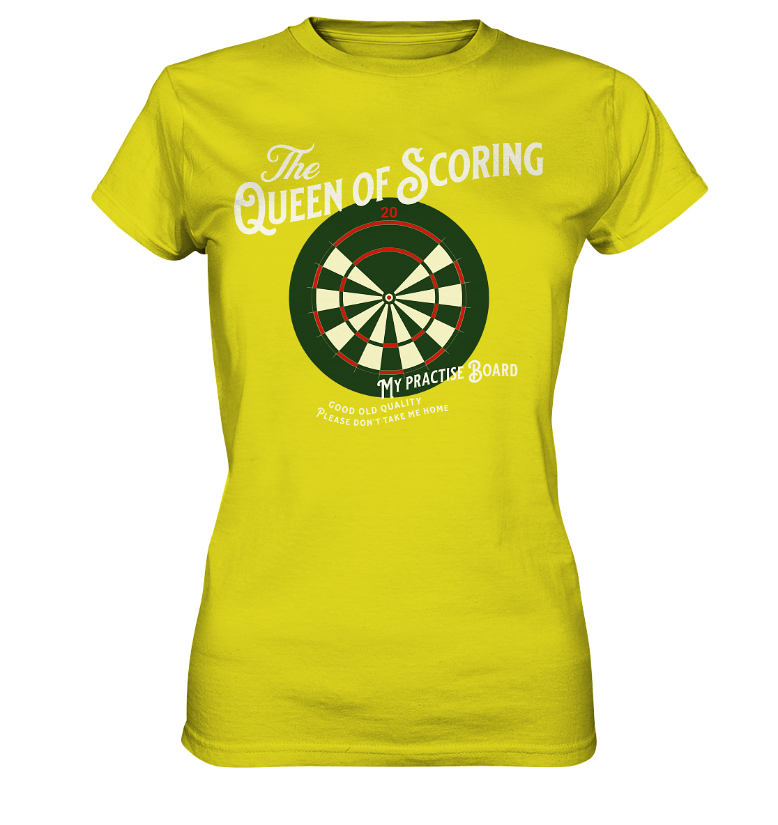 The Queen of Scoring - Ladies Premium Shirt