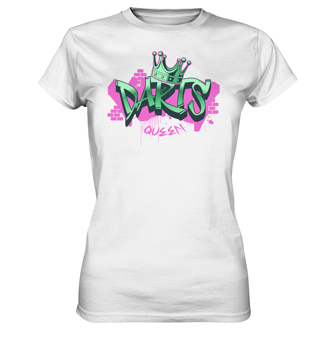 "Darts Queen" - Ladies Premium Shirt