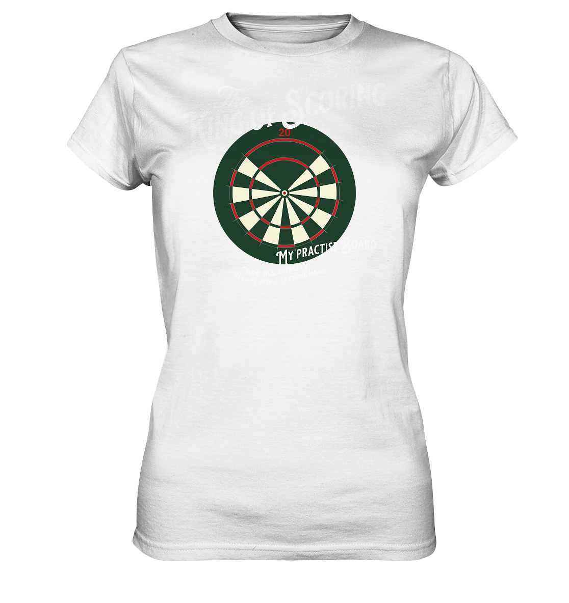 The King of Scoring - Ladies Premium Shirt