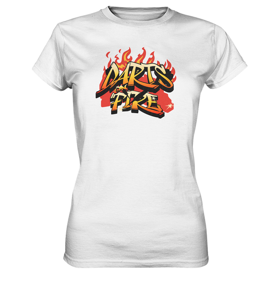 "Darts on FIRE" - Ladies Premium Shirt