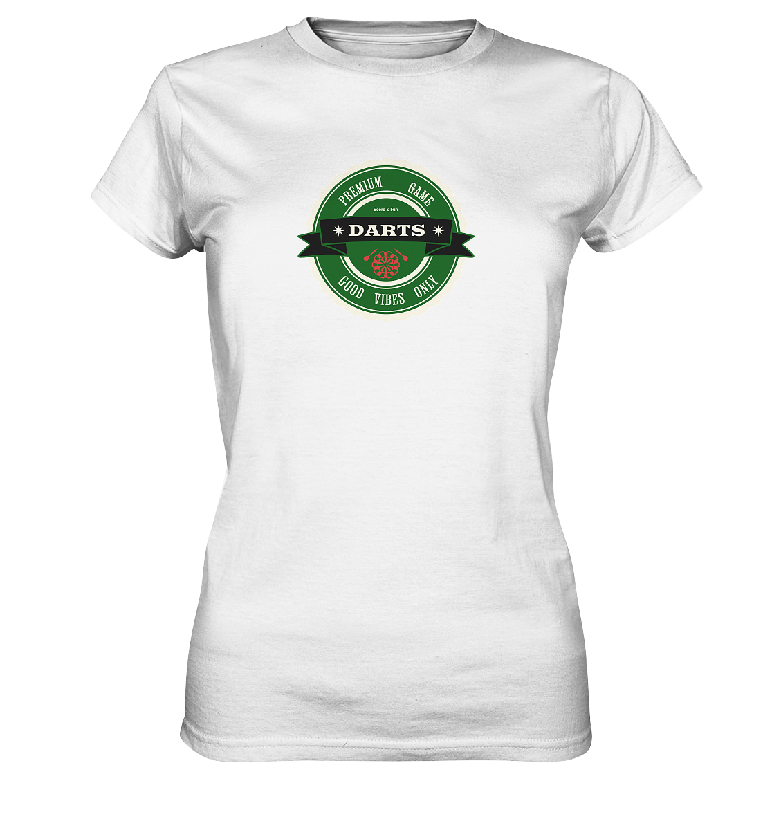 "Bierdeckel" - Ladies Premium Shirt