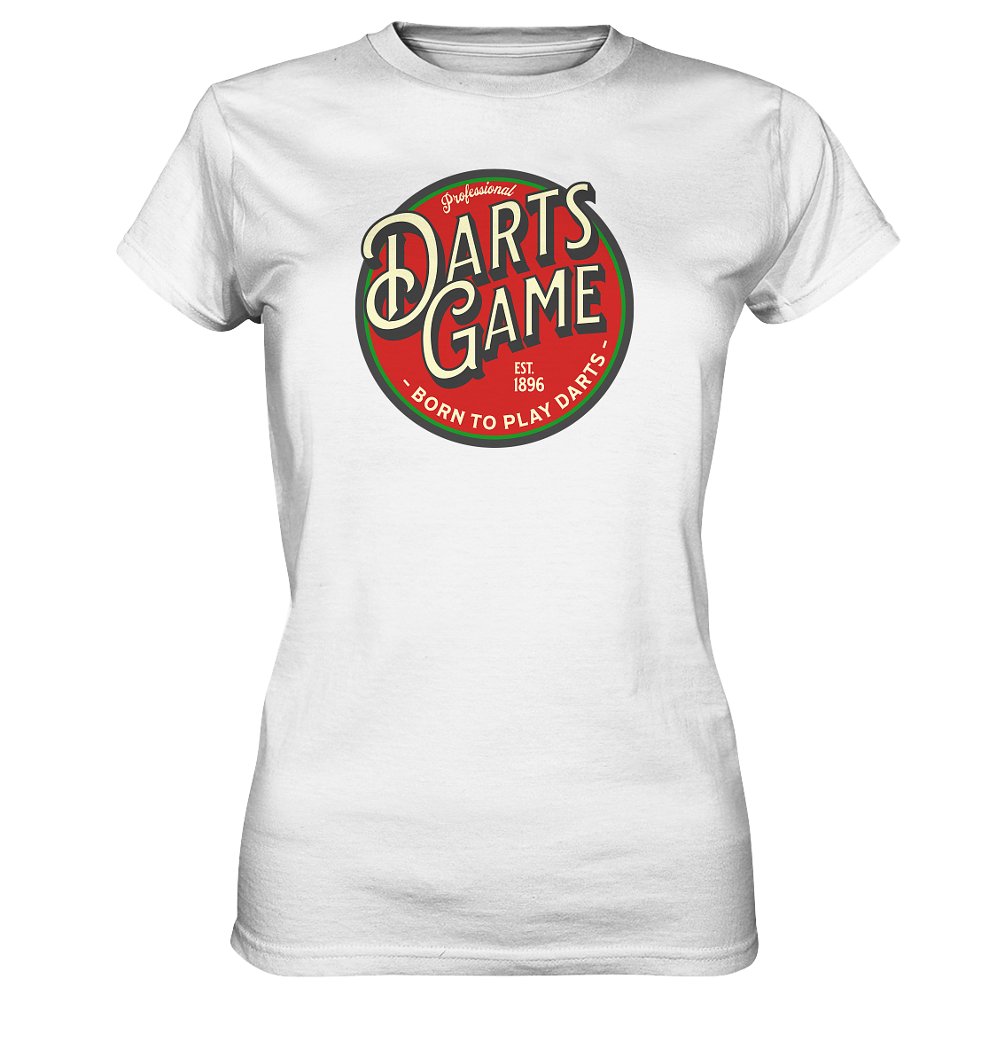 "Darts Game" - Ladies Premium Shirt