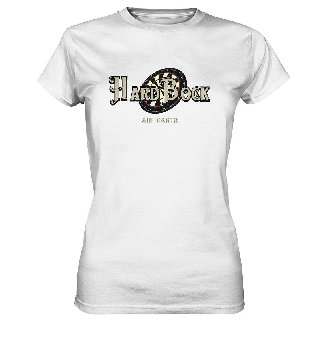 "Hard Bock auf Darts" - Ladies Premium Shirt