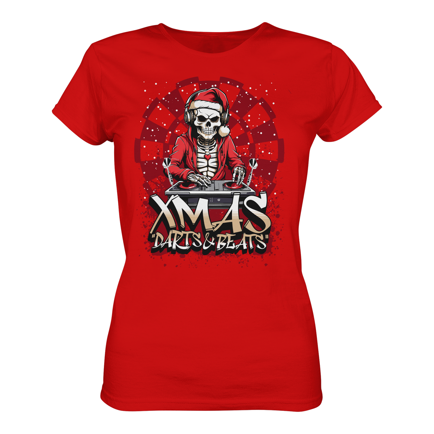 Xmas Darts & Beats - Ladies Premium Shirt