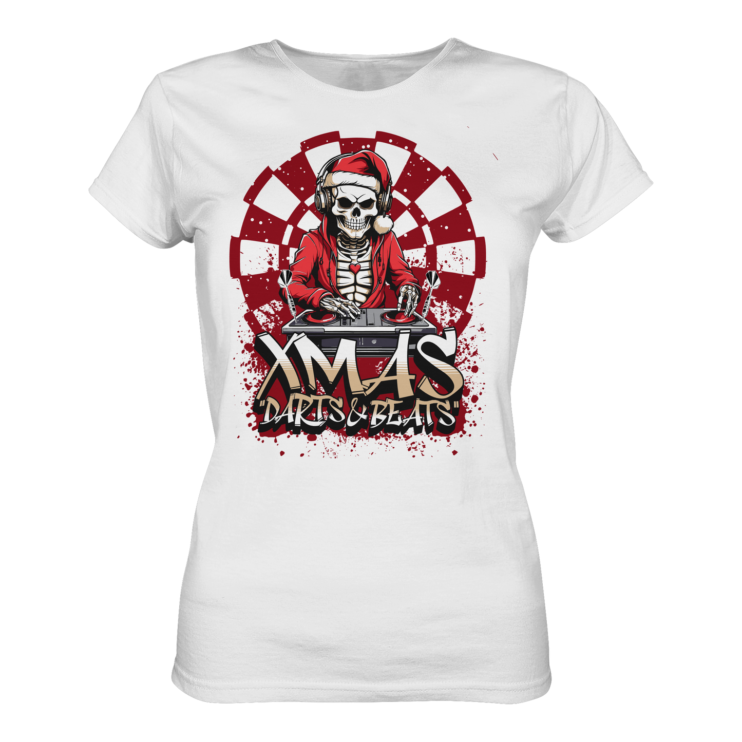 Xmas Darts & Beats - Ladies Premium Shirt