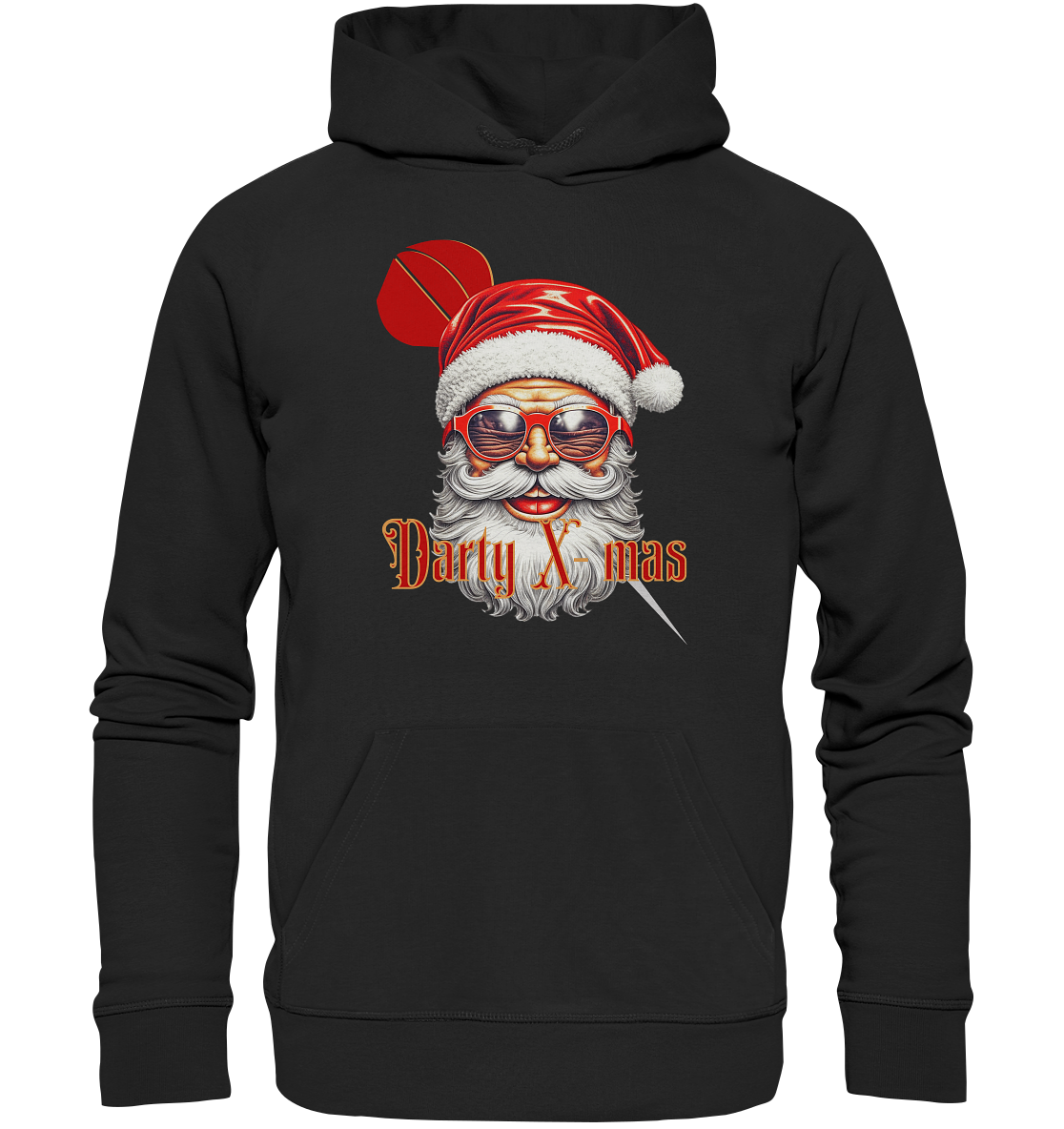 "Smiling Santa" - Unisex Premium Hoodie