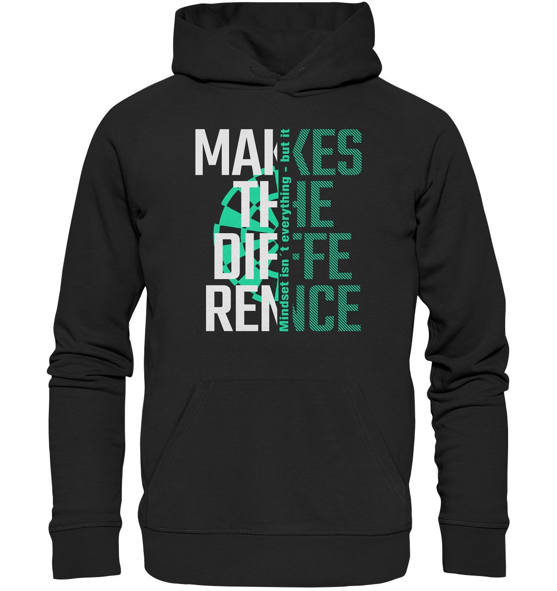 "Mindset makes the Difference" -Premium Unisex  Hoodie