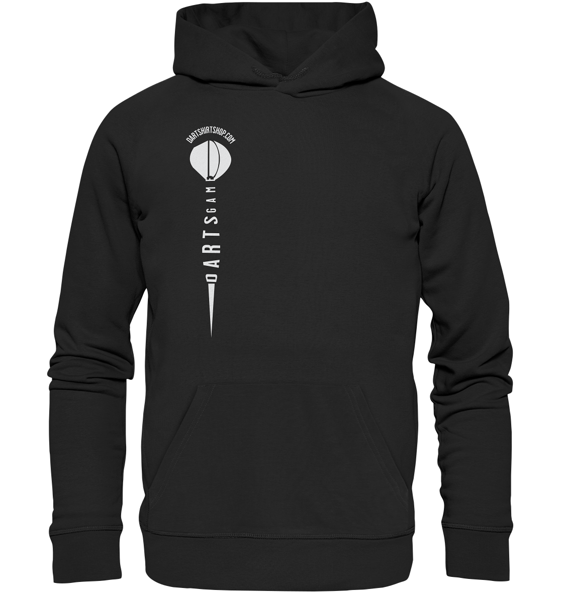 "Darts Game Pfeil" Black Edtion - Premium Unisex Hoodie