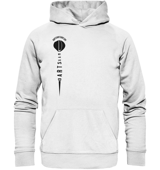 "Darts Game Pfeil" white Edition - Premium Unisex Hoodie