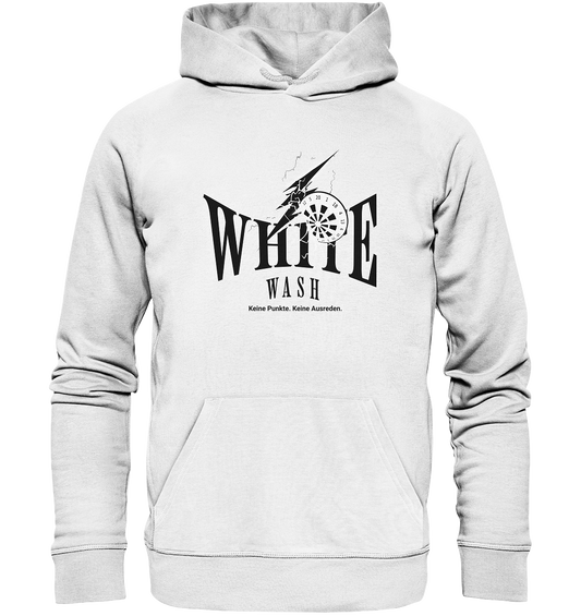 White wash - Organic Hoodie