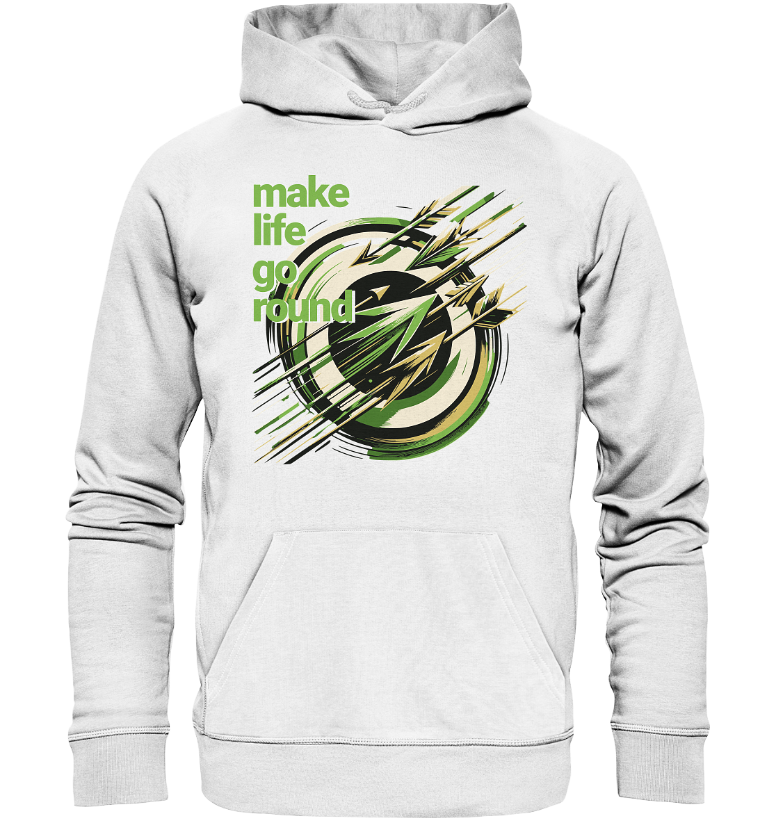 make life go round - Unisex Organic Hoodie