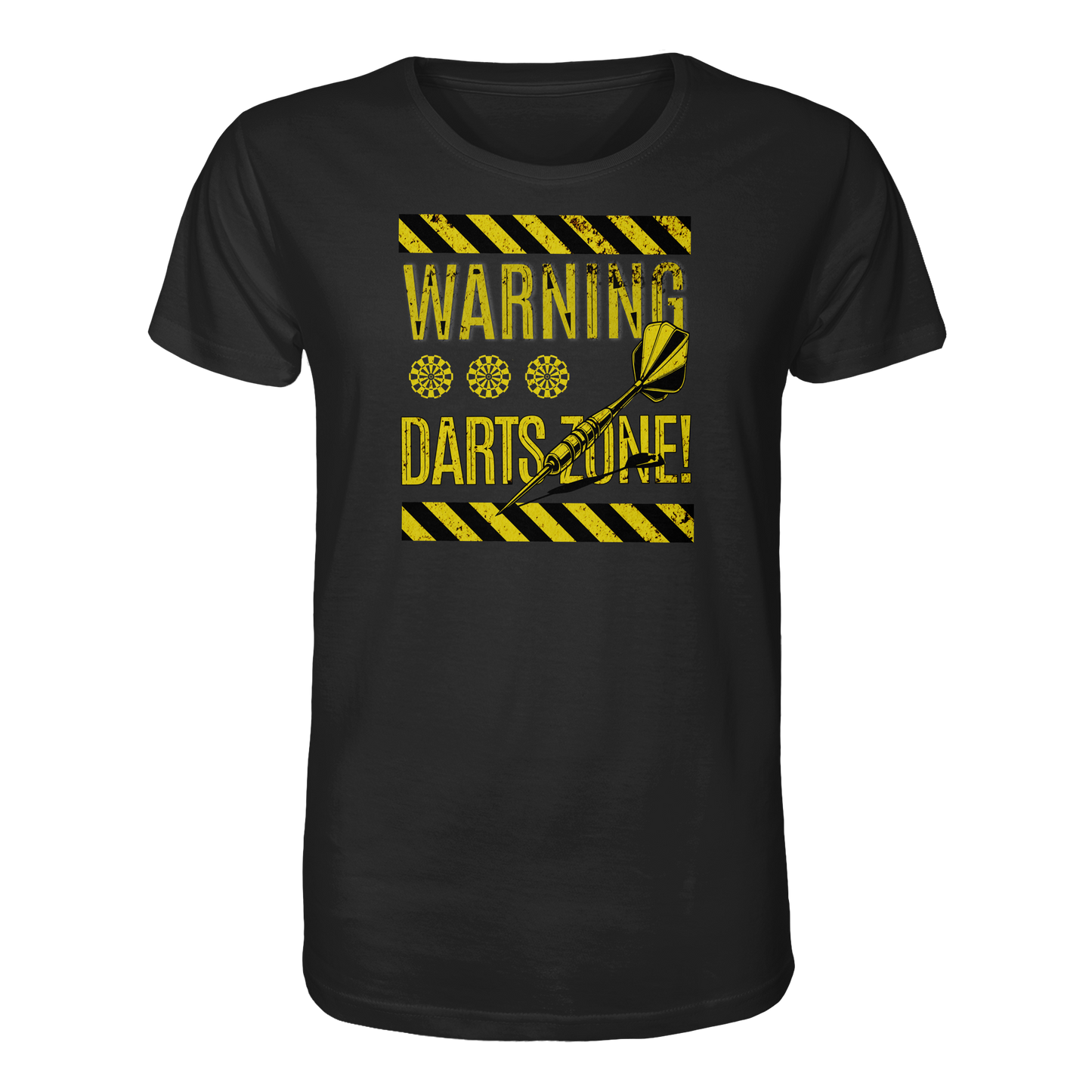 Warning Darts Zone - Organic Shirt