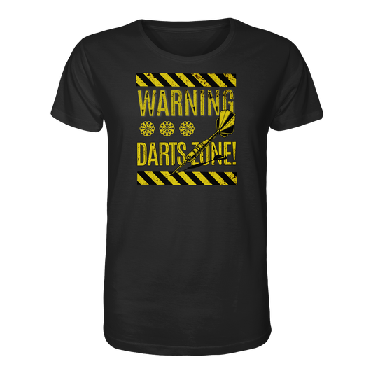 Warning Darts Zone - Organic Shirt