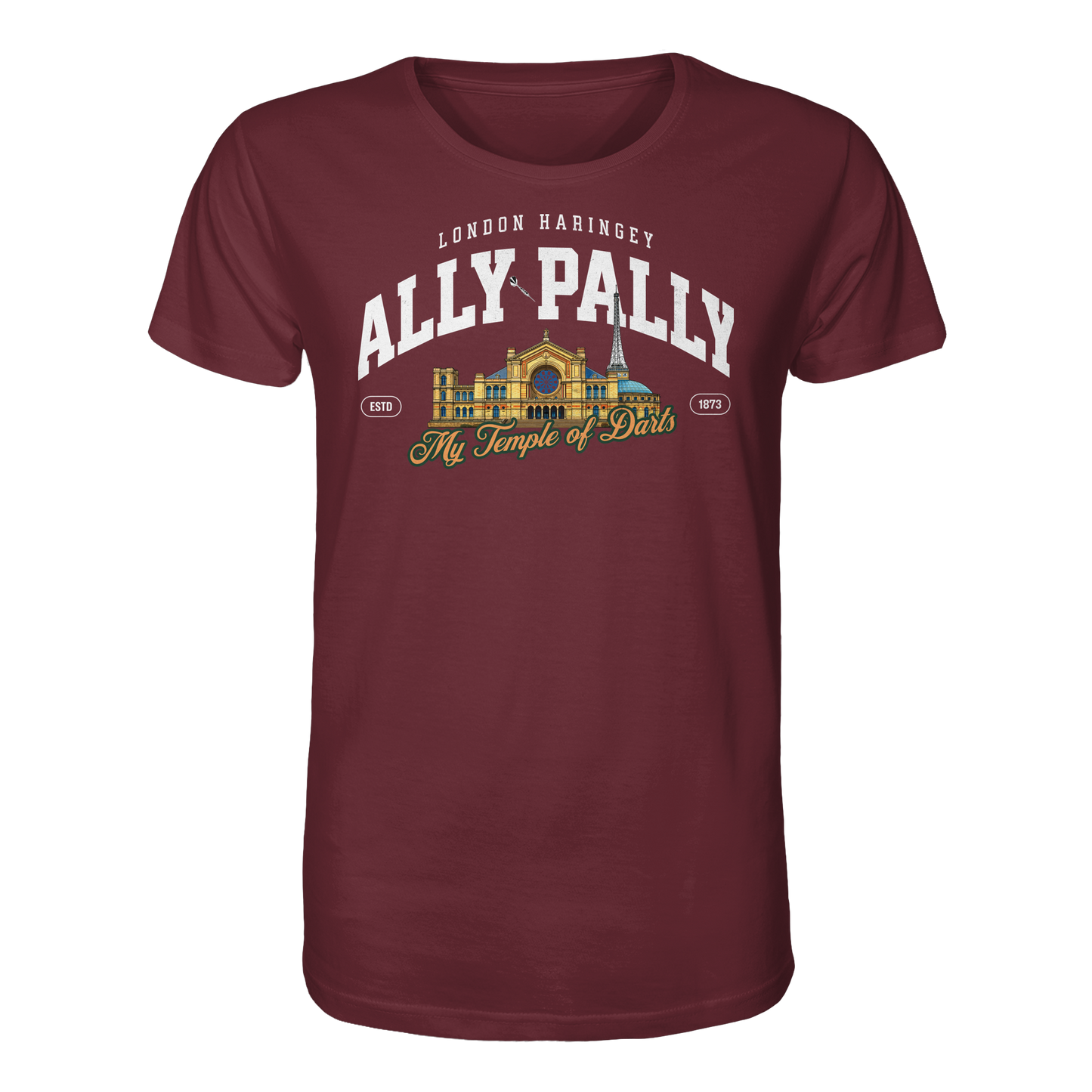 Ally Pally my Temple of Darts - Organic Shirt