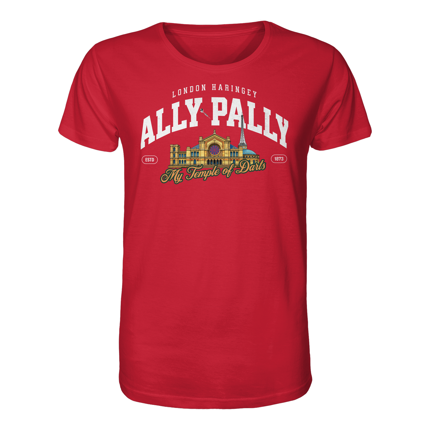Ally Pally my Temple of Darts - Organic Shirt