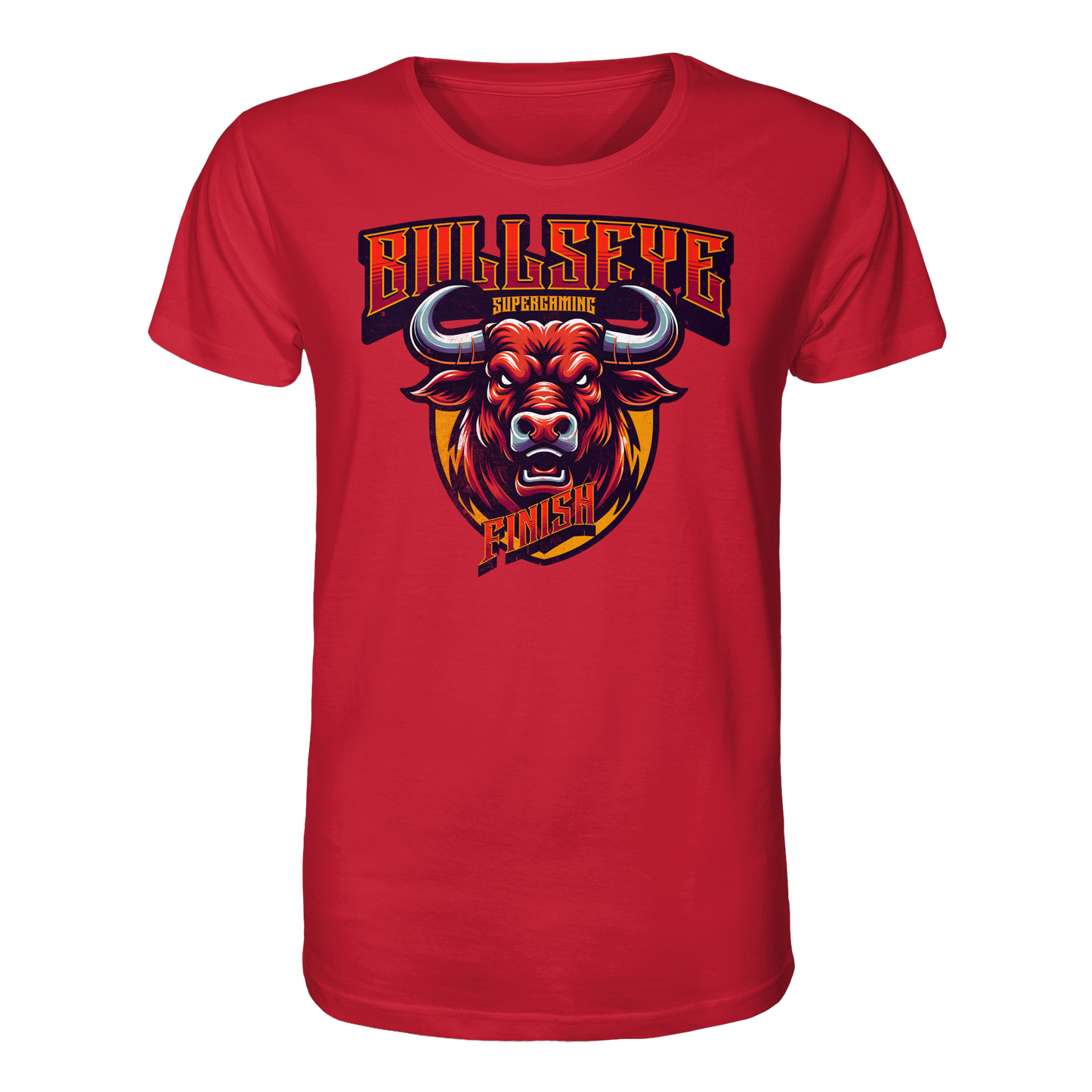 Bullseye finish supergaming - Organic Shirt