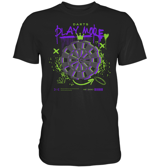 "Play Mode - Darts" - Premium Shirt