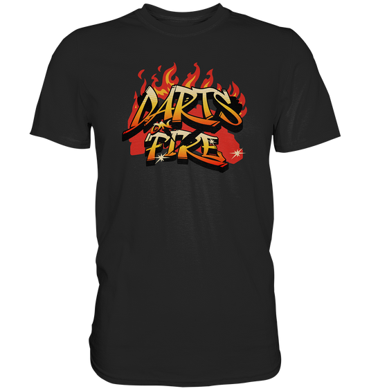 "Darts on FIRE" - Premium Shirt