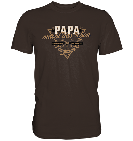 "Papa macht das schon" - Premium Shirt