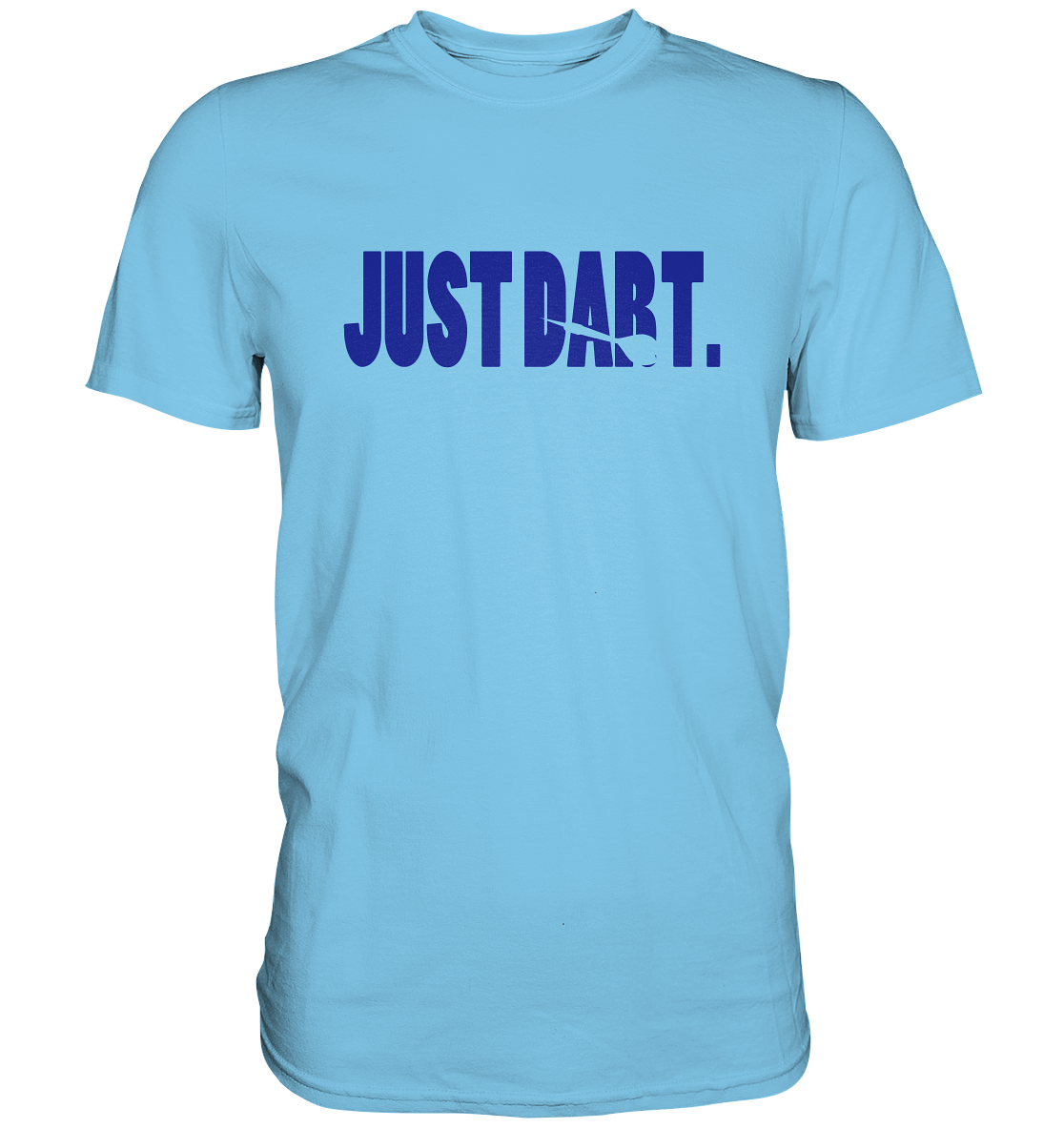 "JUST DART" blue Edition - Premium Shirt