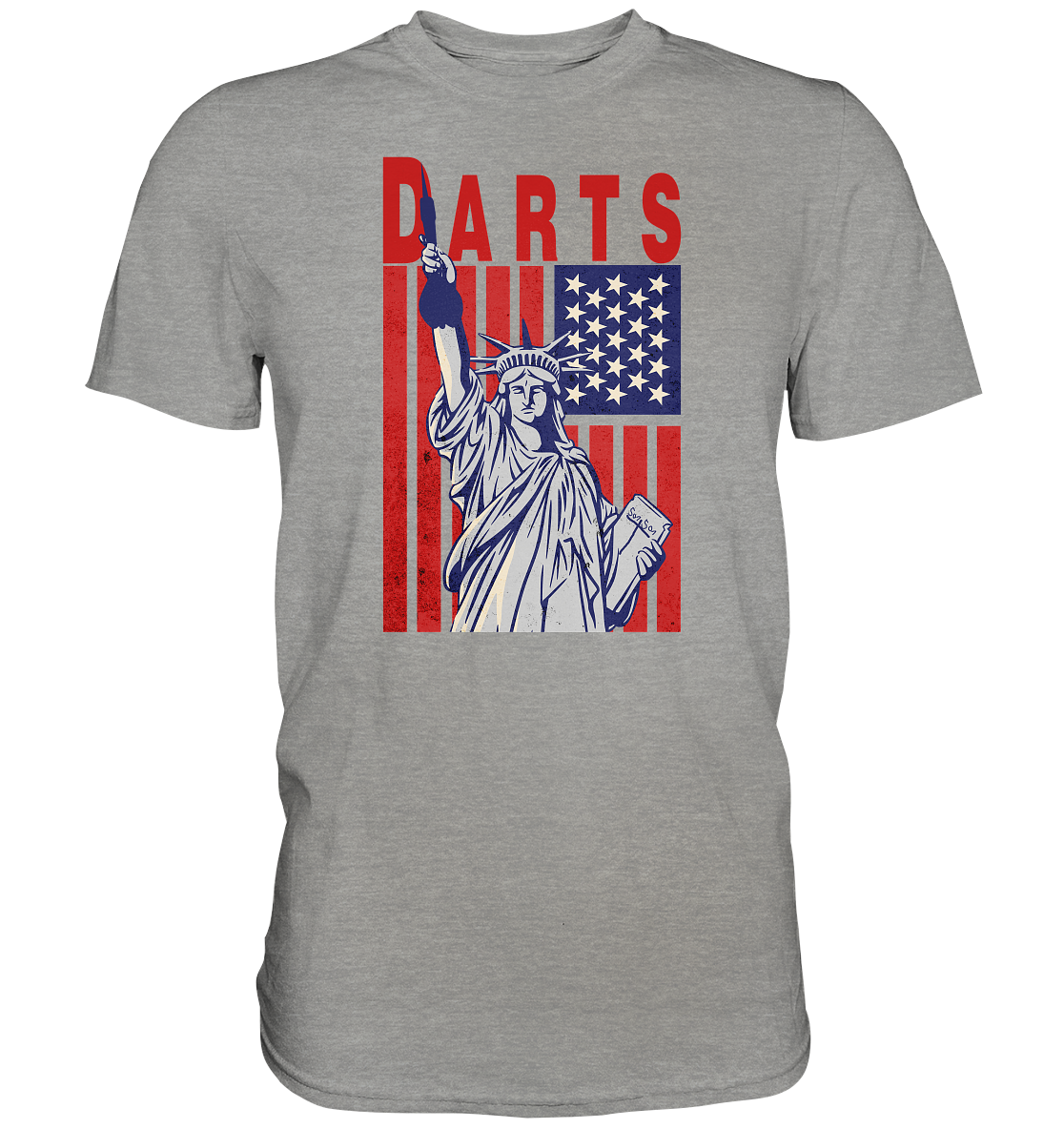 "Statue of Darts" - Premium Shirt