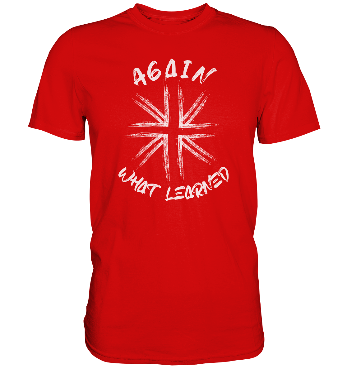 "Again what learned" - Premium Shirt