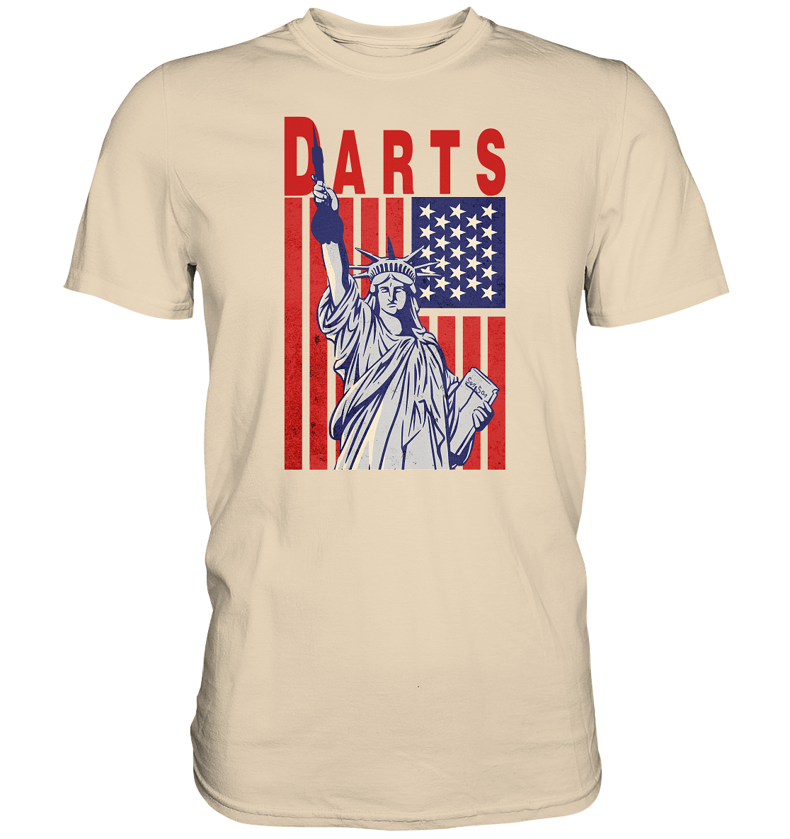 "Statue of Darts" - Premium Shirt