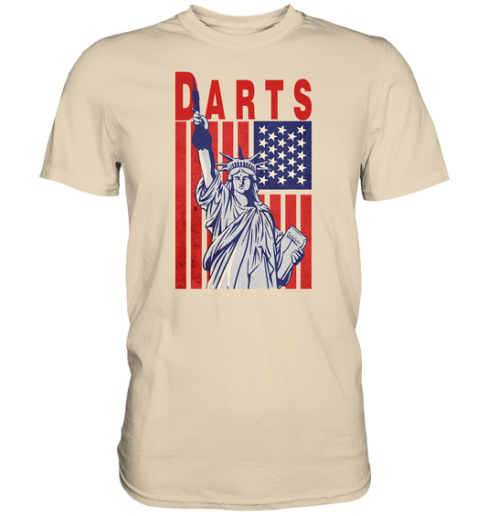 "Statue of Darts" - Premium Shirt