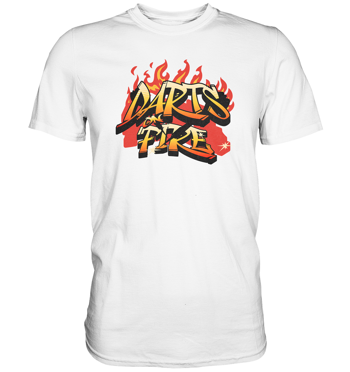 "Darts on FIRE" - Premium Shirt