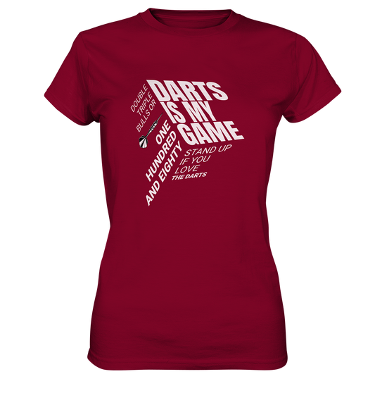 Darts Cube - Womens Premium Classic T-Shirt