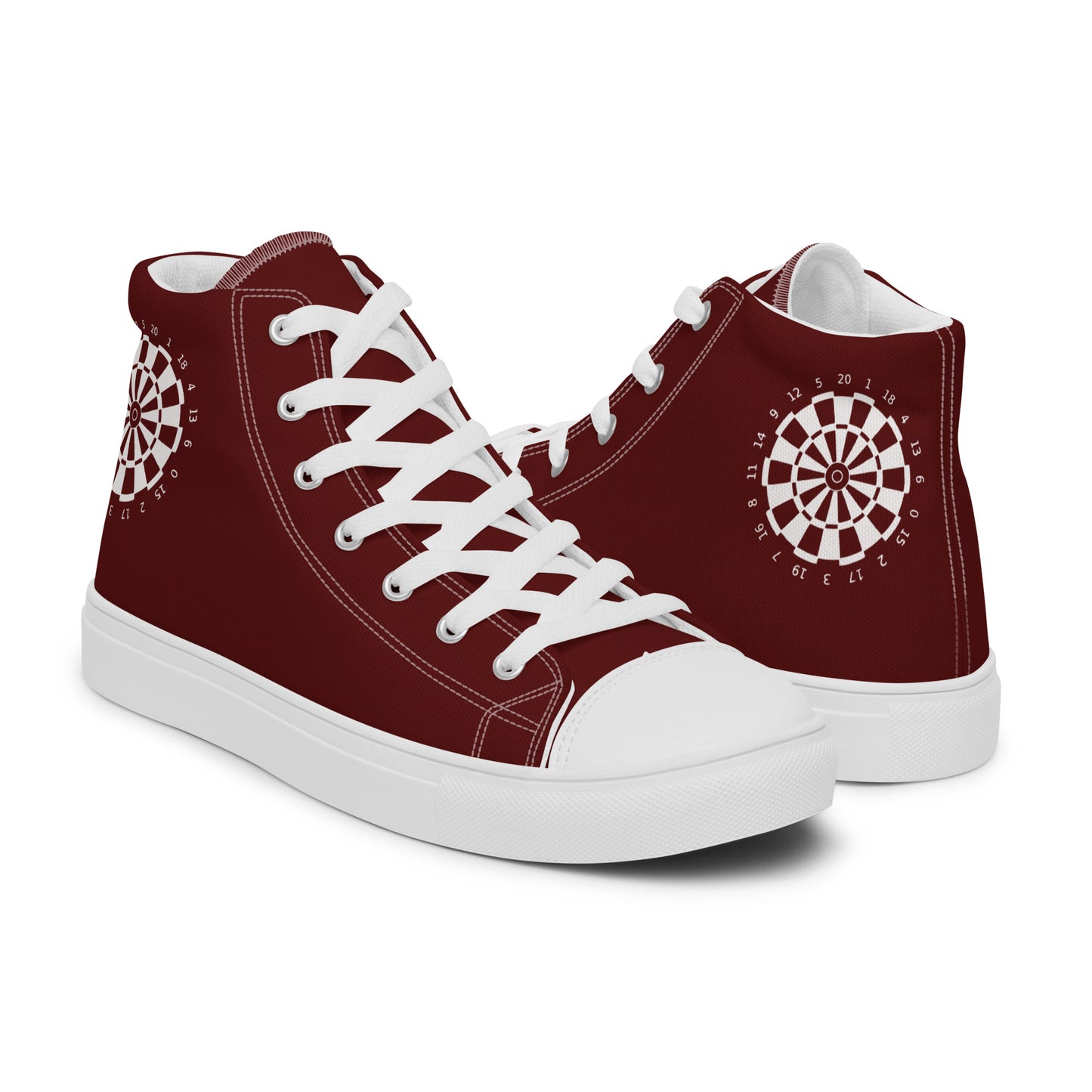 Top Leinenschuhe, Sneaker, Chucks Dartsschuhe für Herren "red"